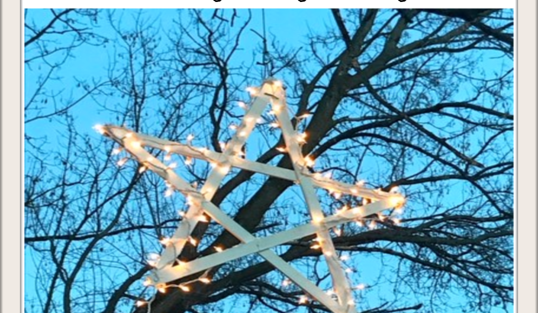 Big christmas star for outside deals